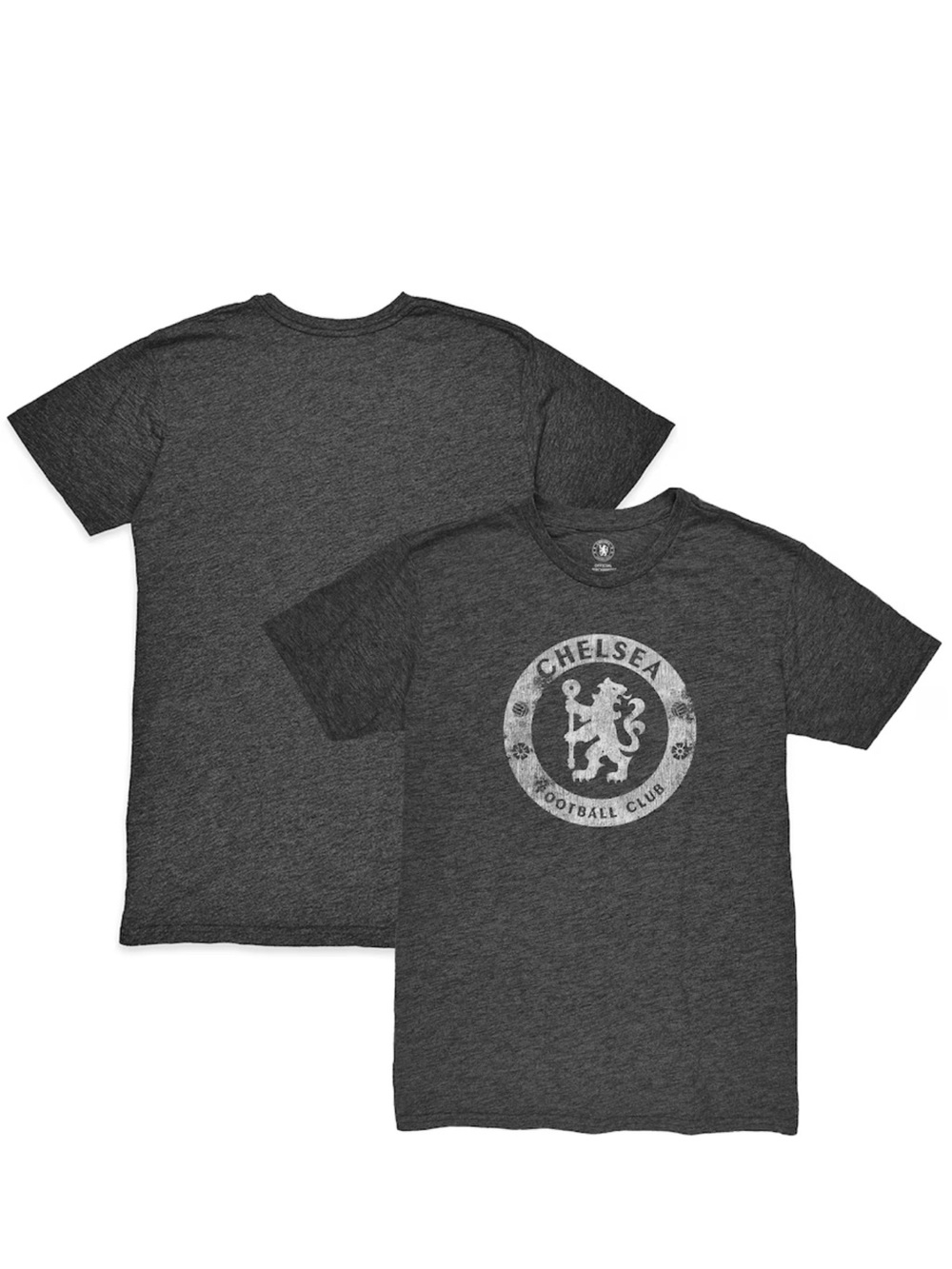 Chelsea FC Dark Heather Gray Short Sleeve Graphic Tee